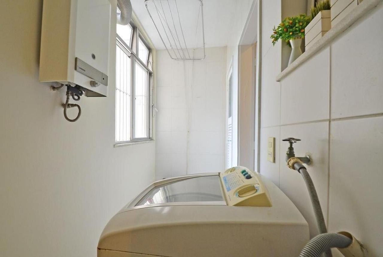 Confortavel E Seguro 2 Quartos Com Varanda No Leme Rio de Janeiro Luaran gambar