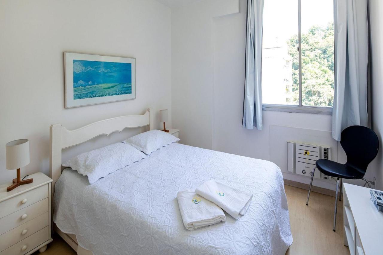 Confortavel E Seguro 2 Quartos Com Varanda No Leme Rio de Janeiro Luaran gambar